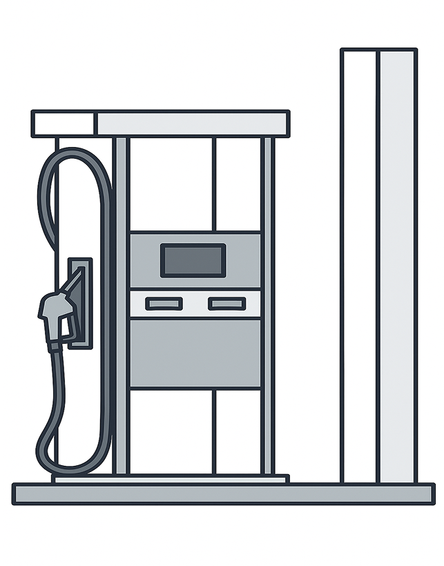 Petrol scooter fuel cost illustration